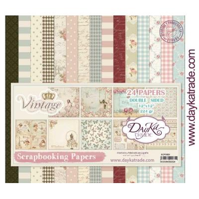 DayKa Trade Designpapier - Vintage